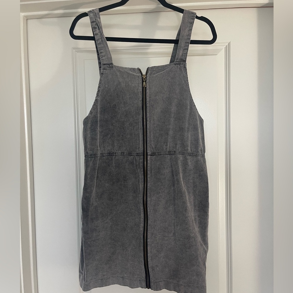 don’t ask why Overall Gray Dress